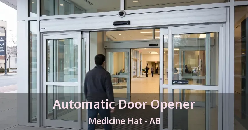 Automatic Door Opener Medicine Hat - AB