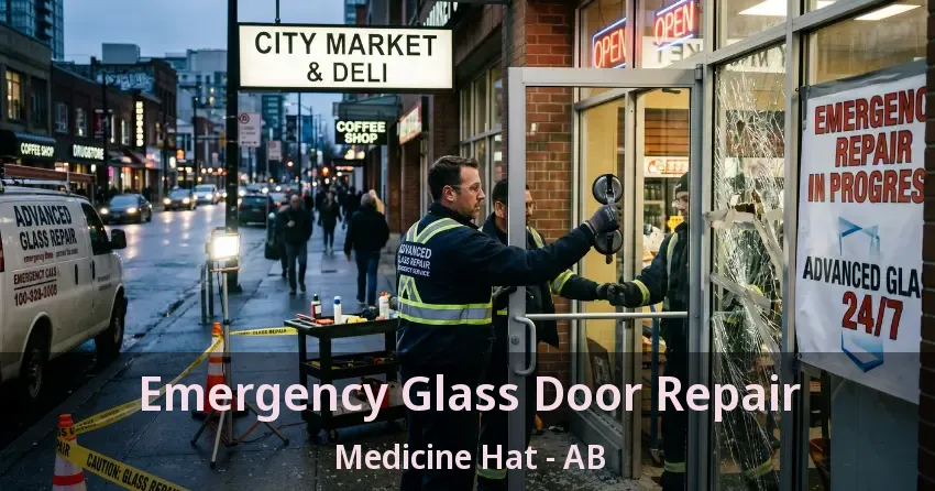 Emergency Glass Door Repair Medicine Hat - AB