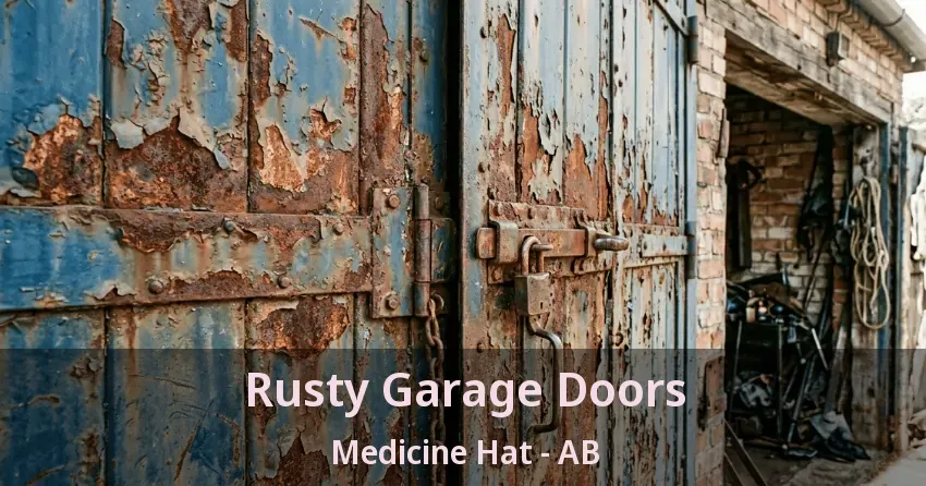 Rusty Garage Doors Medicine Hat - AB