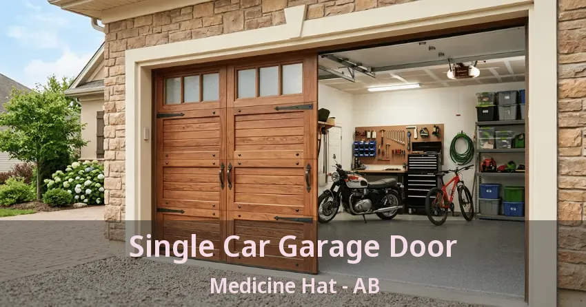 Single Car Garage Door Medicine Hat - AB