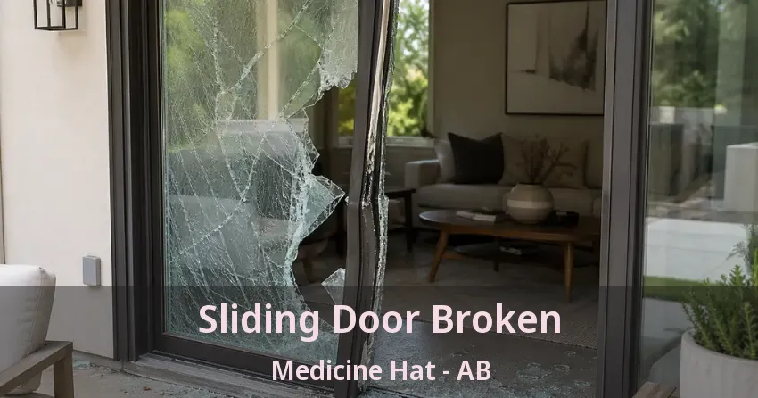 Sliding Door Broken Medicine Hat - AB